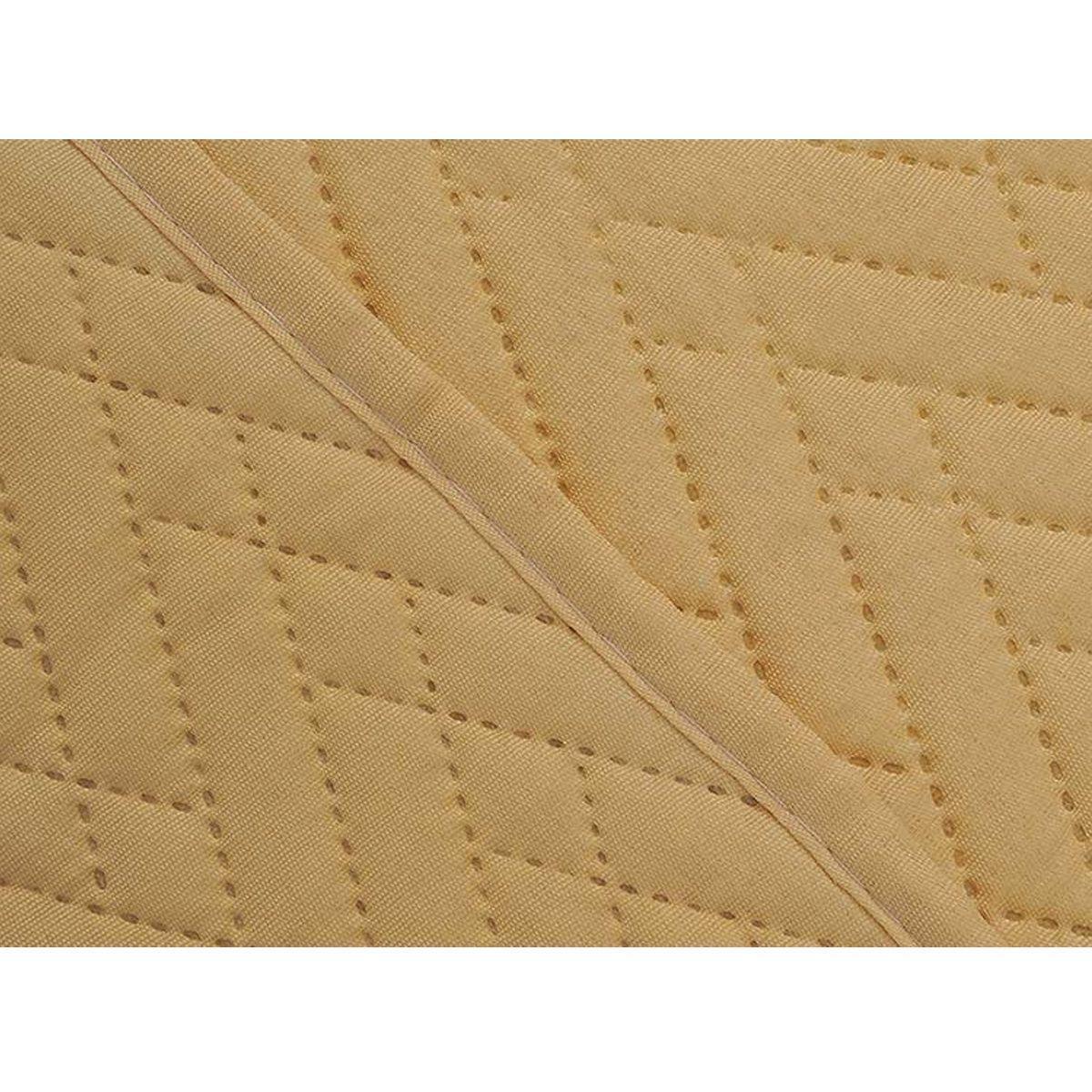 CUBRECAMAS QUILT - MOSTAZA - CORDOBA - 2 PLAZAS - MASHINI-1