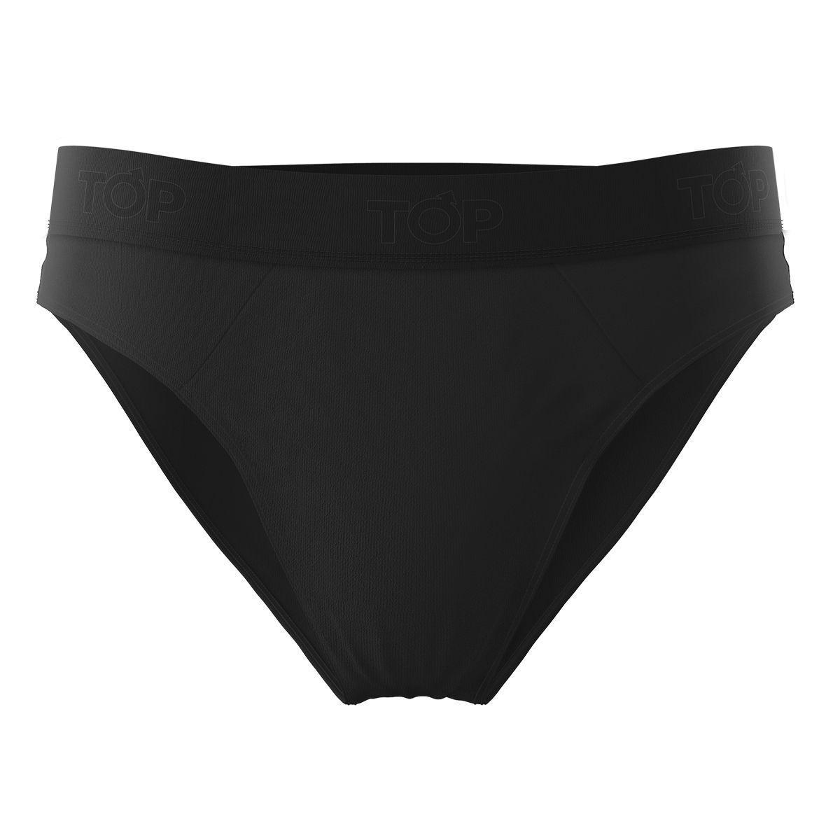 Slip Algodón Negro Pack 5 Top-1