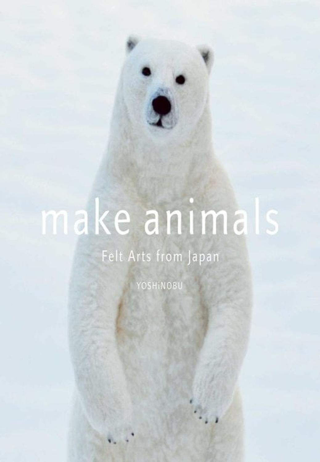 Make Animals - Felt Arts From Japan [Libro De Datos] (En Inglés) - USA-0