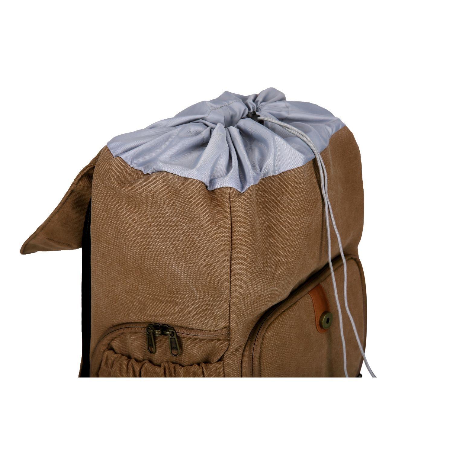 Bagsmart - Mochila para Cámara Anniston- Caqui-4