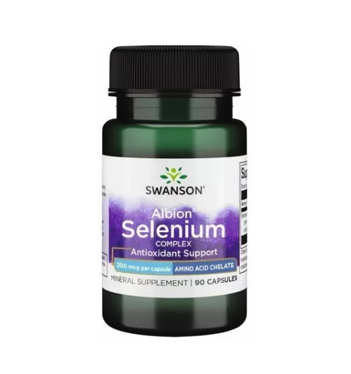 Albion Selenium Complex 200mcg Por Capsula 90caps - Swanson-0