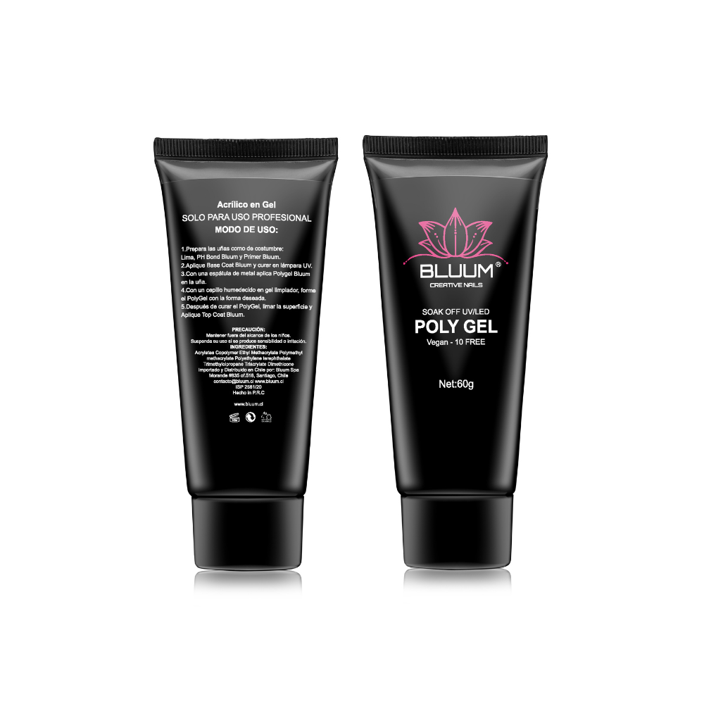 Polygel Transparente Clear 01 60gr- Gel Para Uñas-3