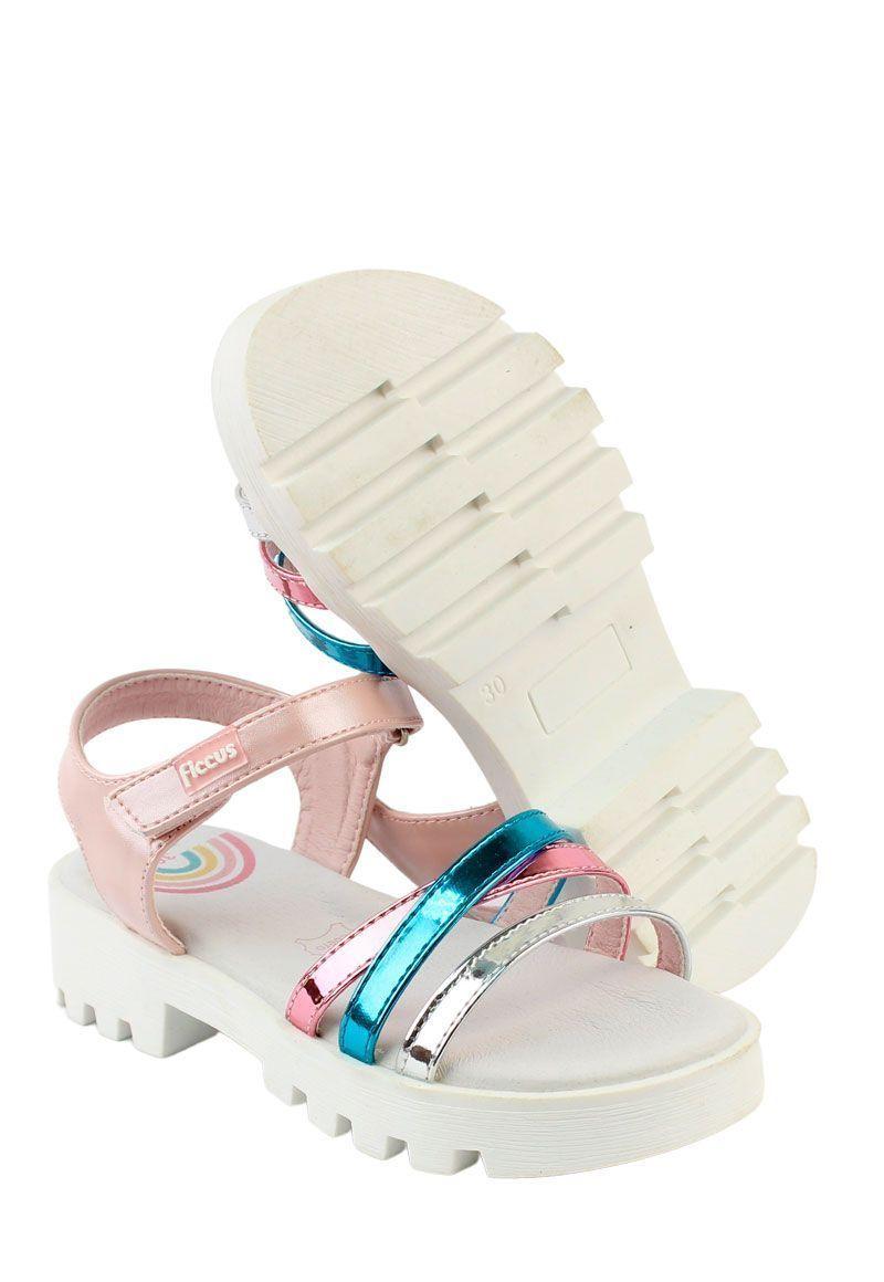 Sandalia Abierta Velcro A Correr Niña Ficcus-2