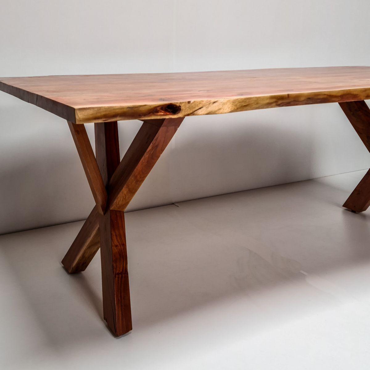 Mesa de comedor Cadiz 210x120 Madera Teca-5