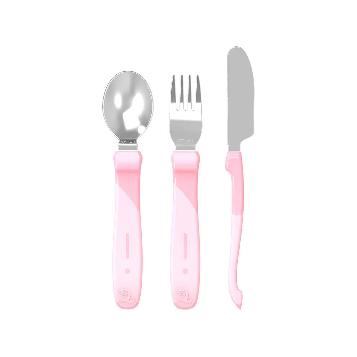 Servicio Para Niños Twistshake De Acero Inoxidable Rosa-0