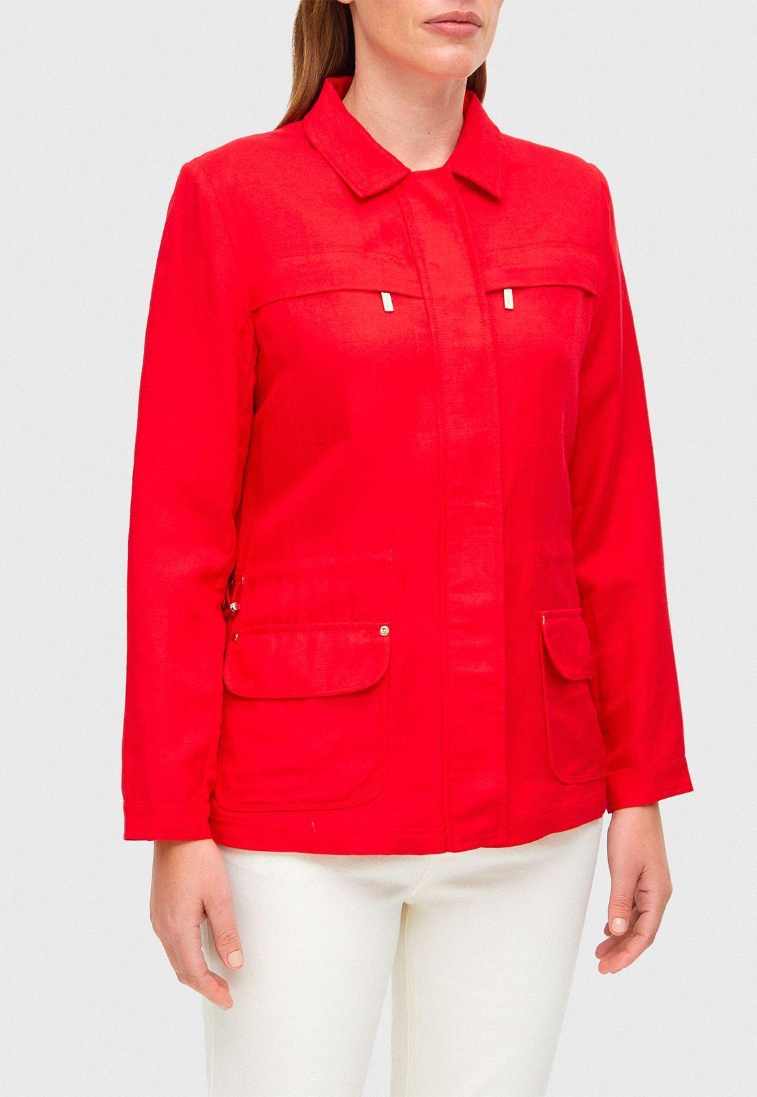 Chaqueta Muriel Rojo-0