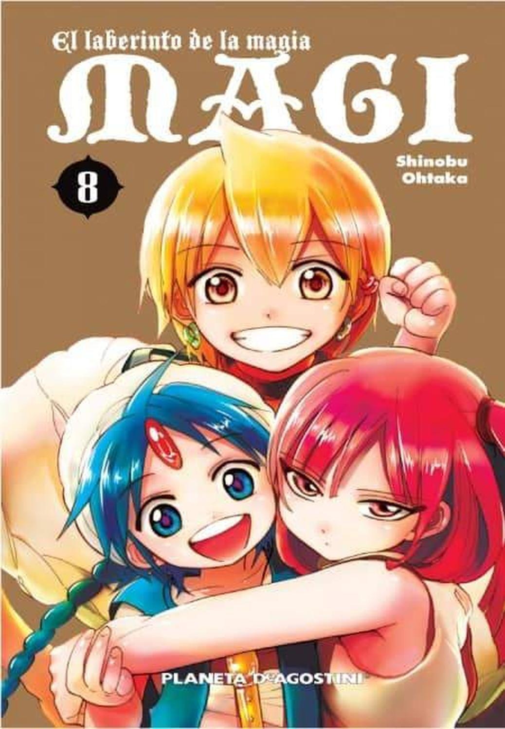 Manga Magi, El Laberinto De La Magia 08 - España-0