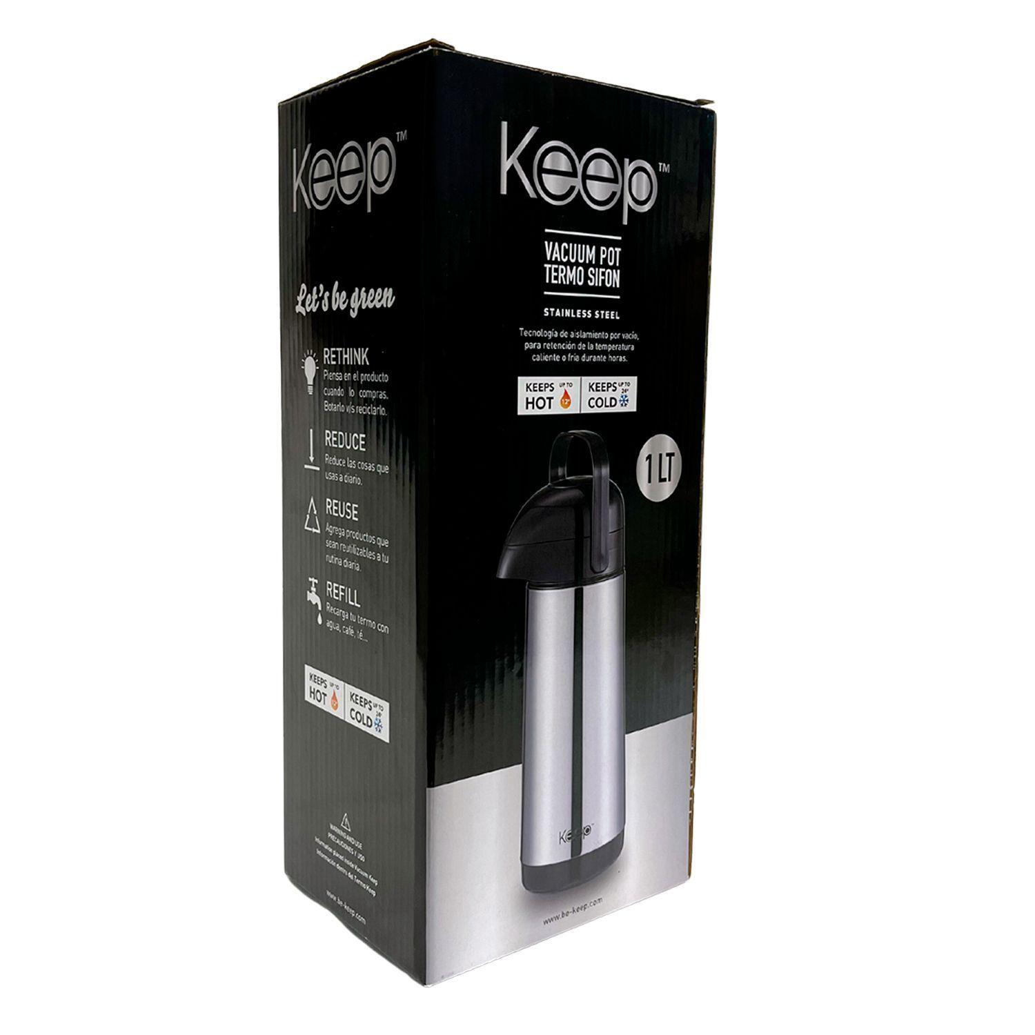 Termo Sifón 1 Litro Caliente/ Frío - Keep-5