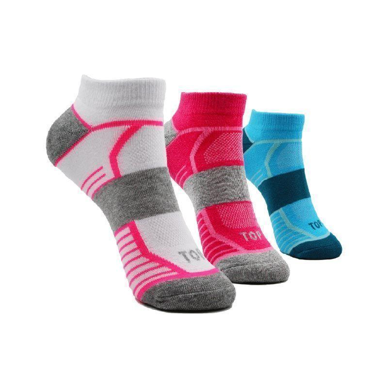 Pack 3 Calcetines Cortos Deportivos Mujer Top C2-0
