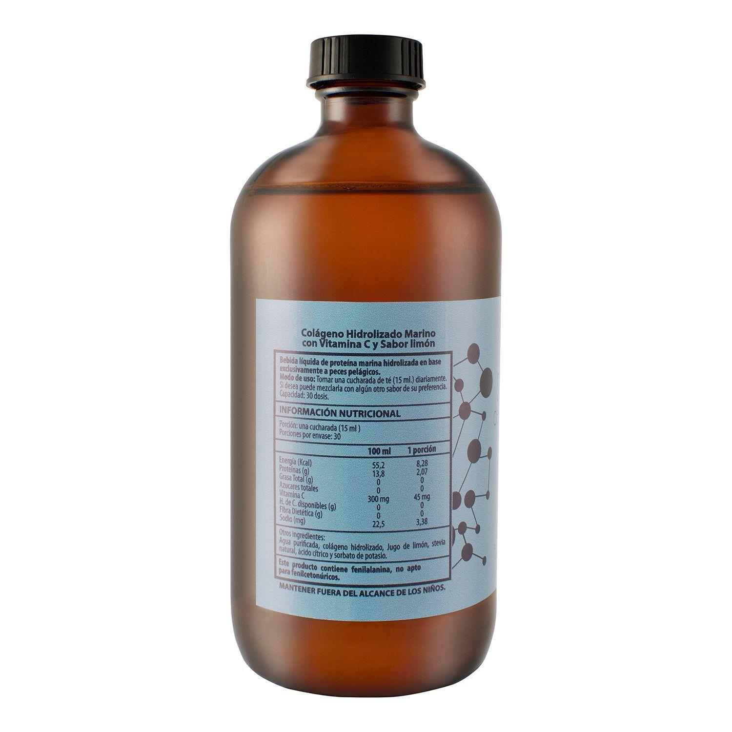 Pack Colágeno Hidrolizado Marino Liquido, con Vitamina C-2