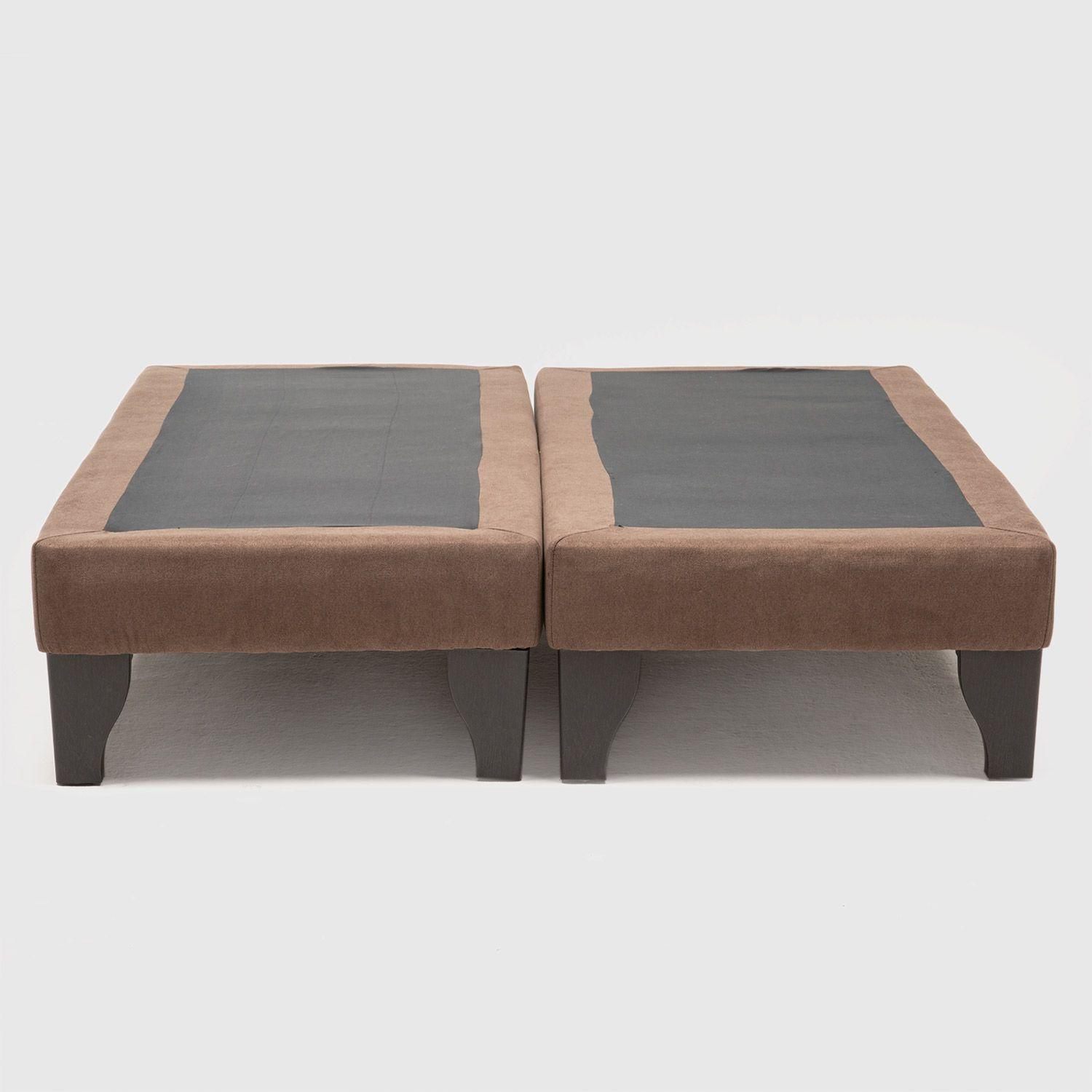 Base Cama Europea Max 2 Plaza Chocolate-0