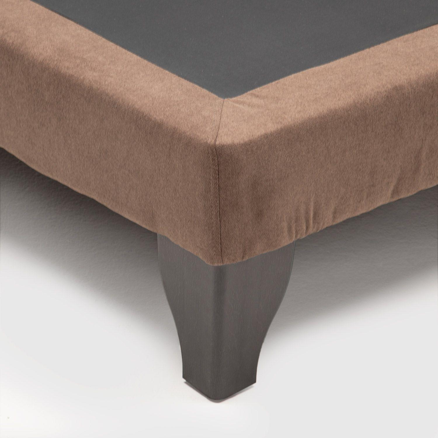 Base Cama Europea Max 2 Plaza Chocolate-4