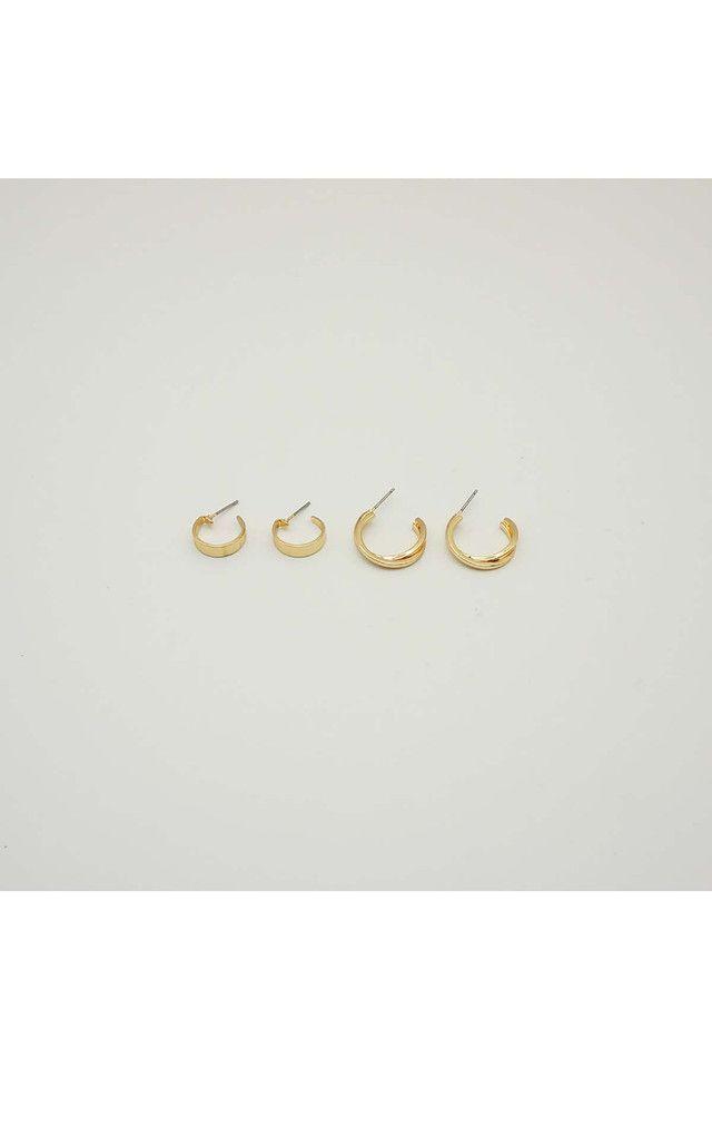 Aros Set Contenta Dorados i-D-0