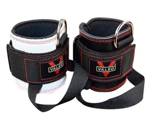 Tobillera de cuero con anclaje para levantamiento – Valeo-2