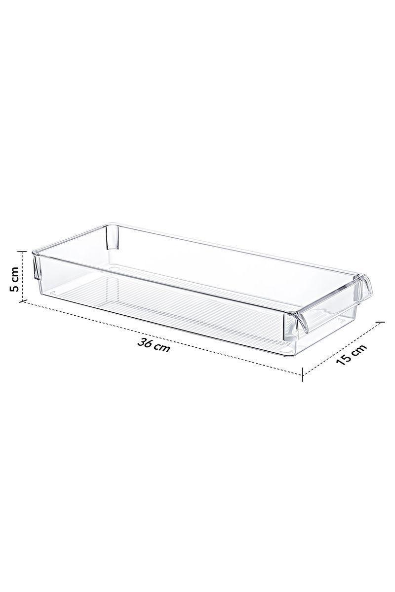 Organizador Clear Frontal Mid Transparente-2