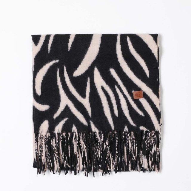 Manta Negra Zebra Humana-0