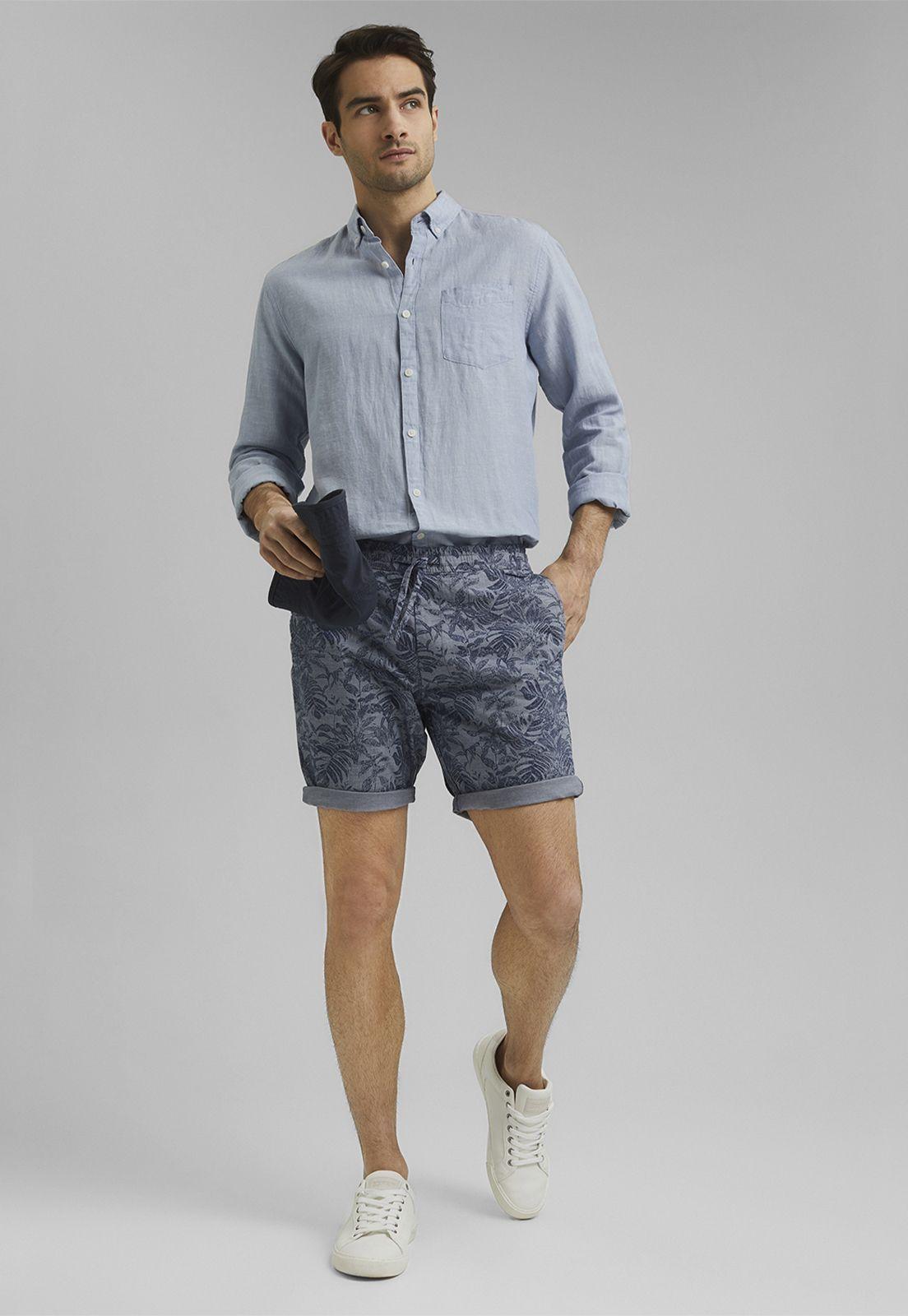 Shorts Hombre Con Estampado Esprit-0