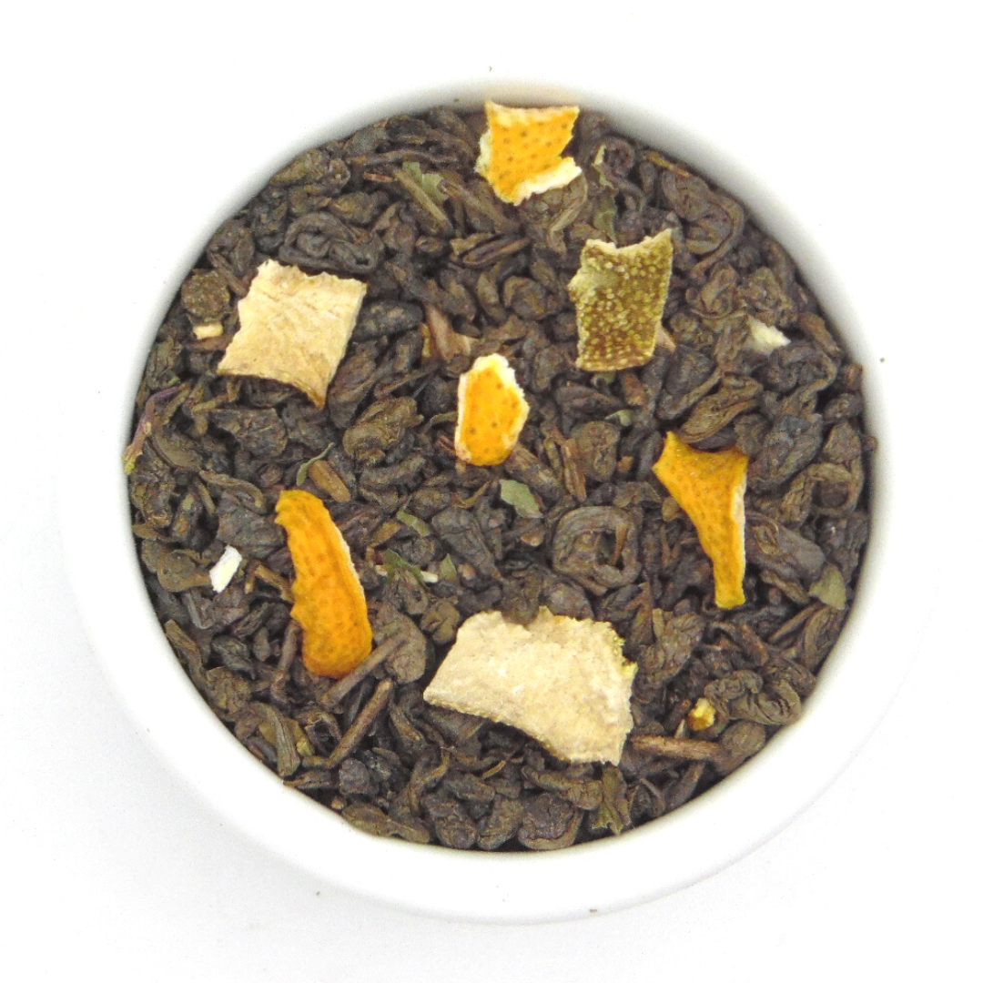 Moruno, té verde con bergaota, limón y menta. -1