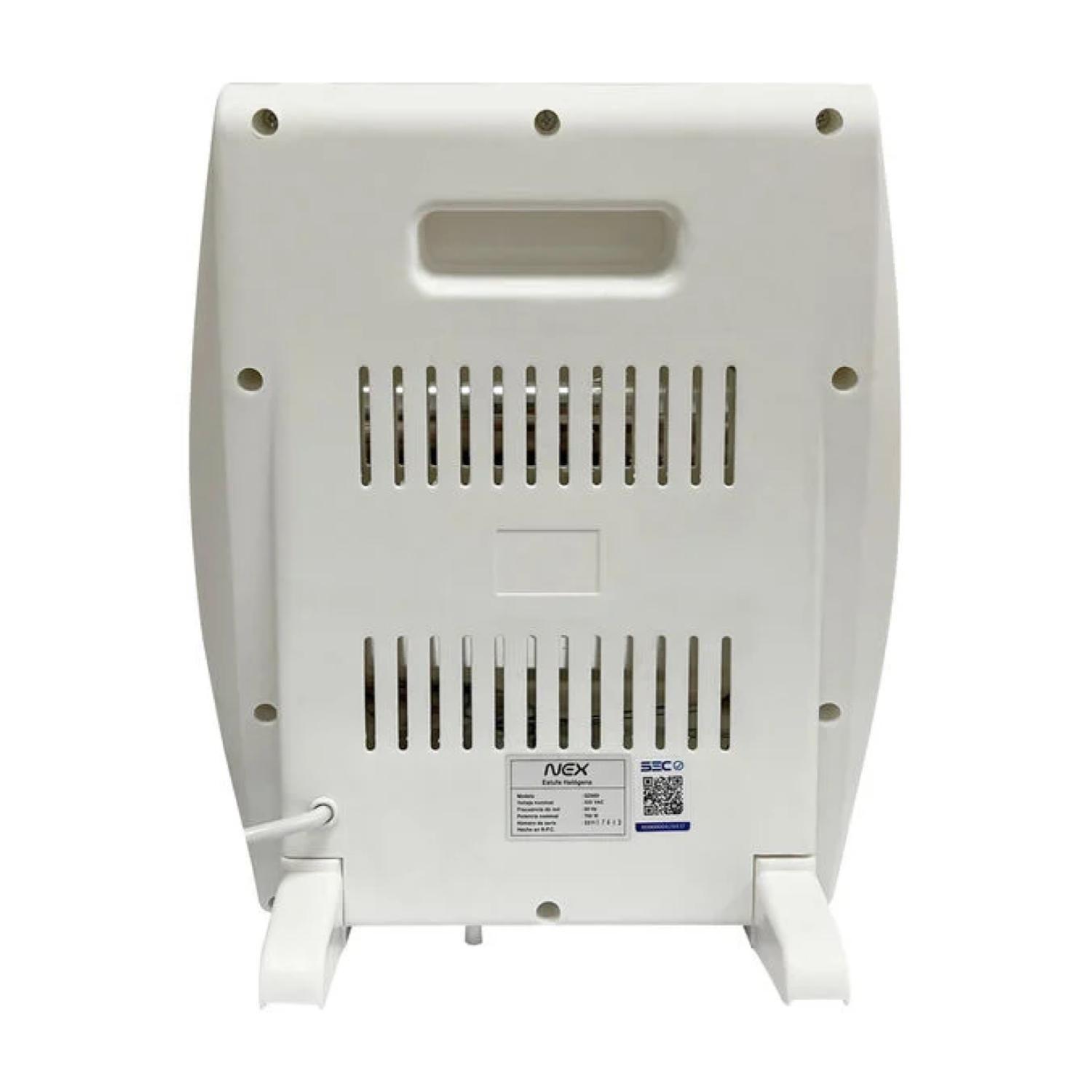 Estufa De Cuarzo 700W 2N Blanco QZ800 Nex-1