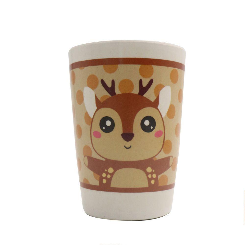 Set Platos Niño Cubiertos Tenedor Cuchara Y Vaso -3