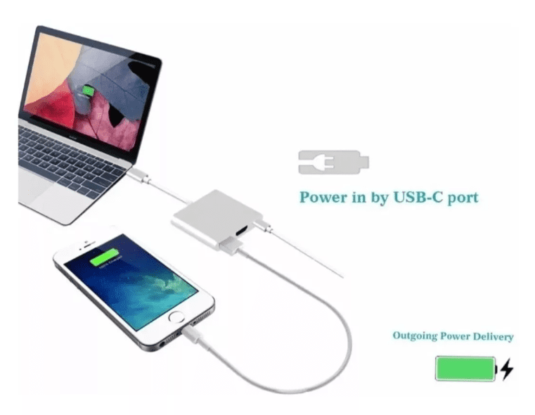Adaptador Hub 3 En 1 Usb Tipo C A Usb-c Hdmi Usb3.0 Para Mac-2