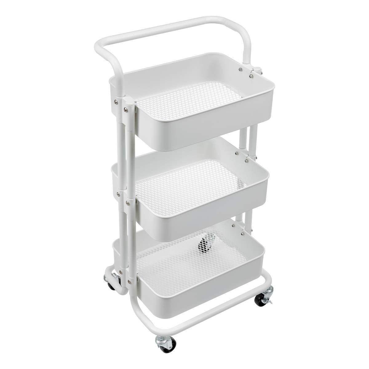 Carrito Organizador Móvil 3 Niveles  Soporte Rueda-1