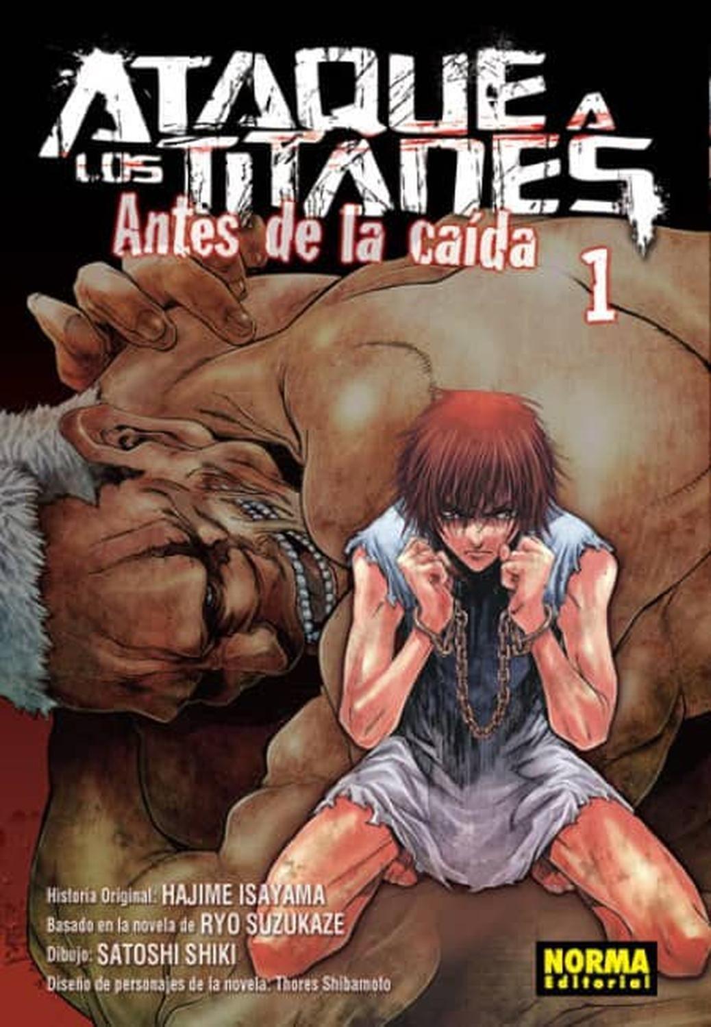 Manga Ataque A Los Titanes - Antes De La Caída 01 - España-0