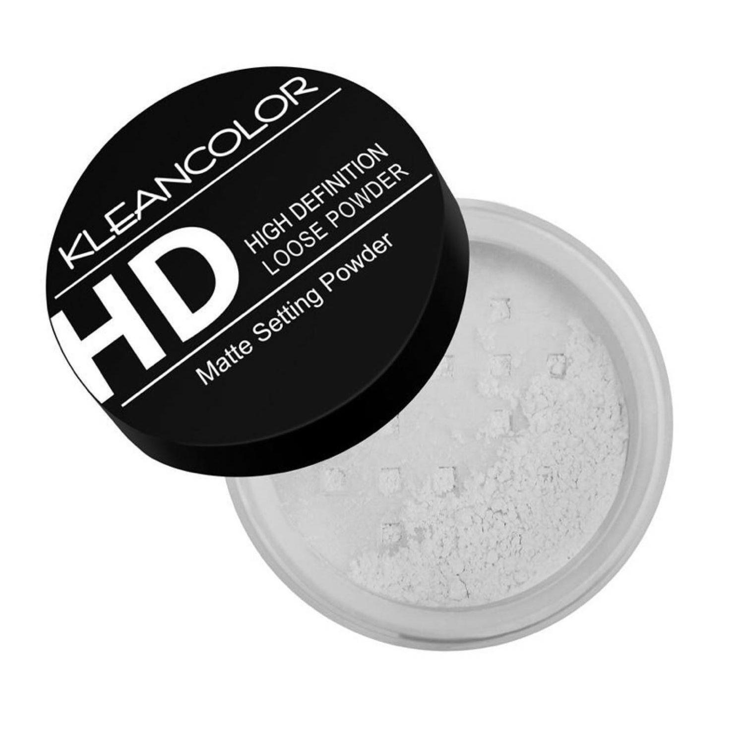 Pack Polvo Fijador Traslúcido High Definition De KleanColor + Esponja De Maquillaje "Blending Sponge" Con Jabón Beauty Creations-1