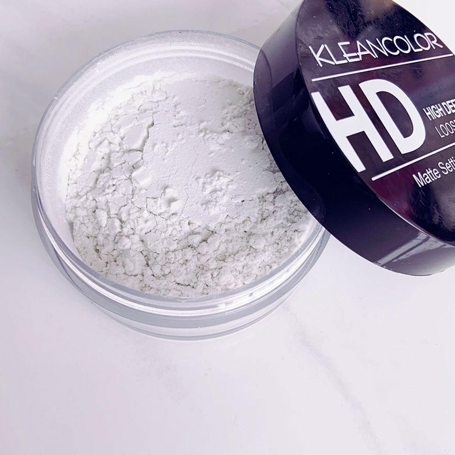 Pack Polvo Fijador Traslúcido High Definition De KleanColor + Esponja De Maquillaje "Blending Sponge" Con Jabón Beauty Creations-2