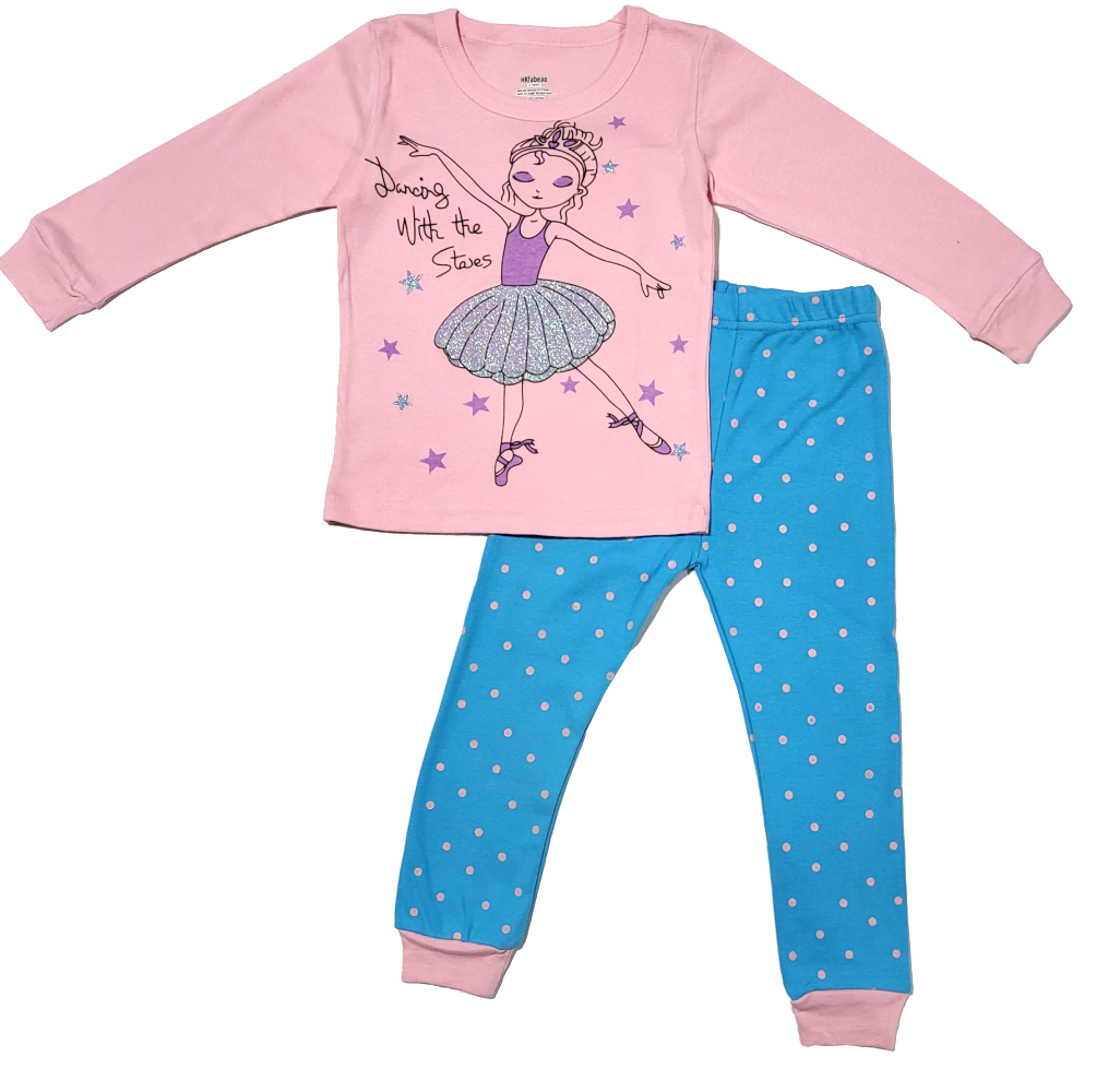 Pijama algodón niña bailarina PJ033-0