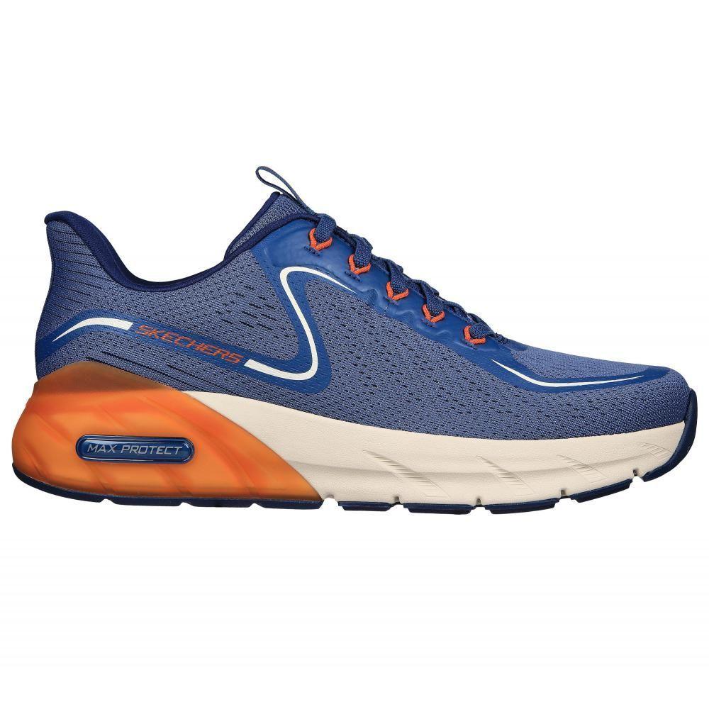 Zapatilla Hombre Max Protect Sport Azul Skechers-4