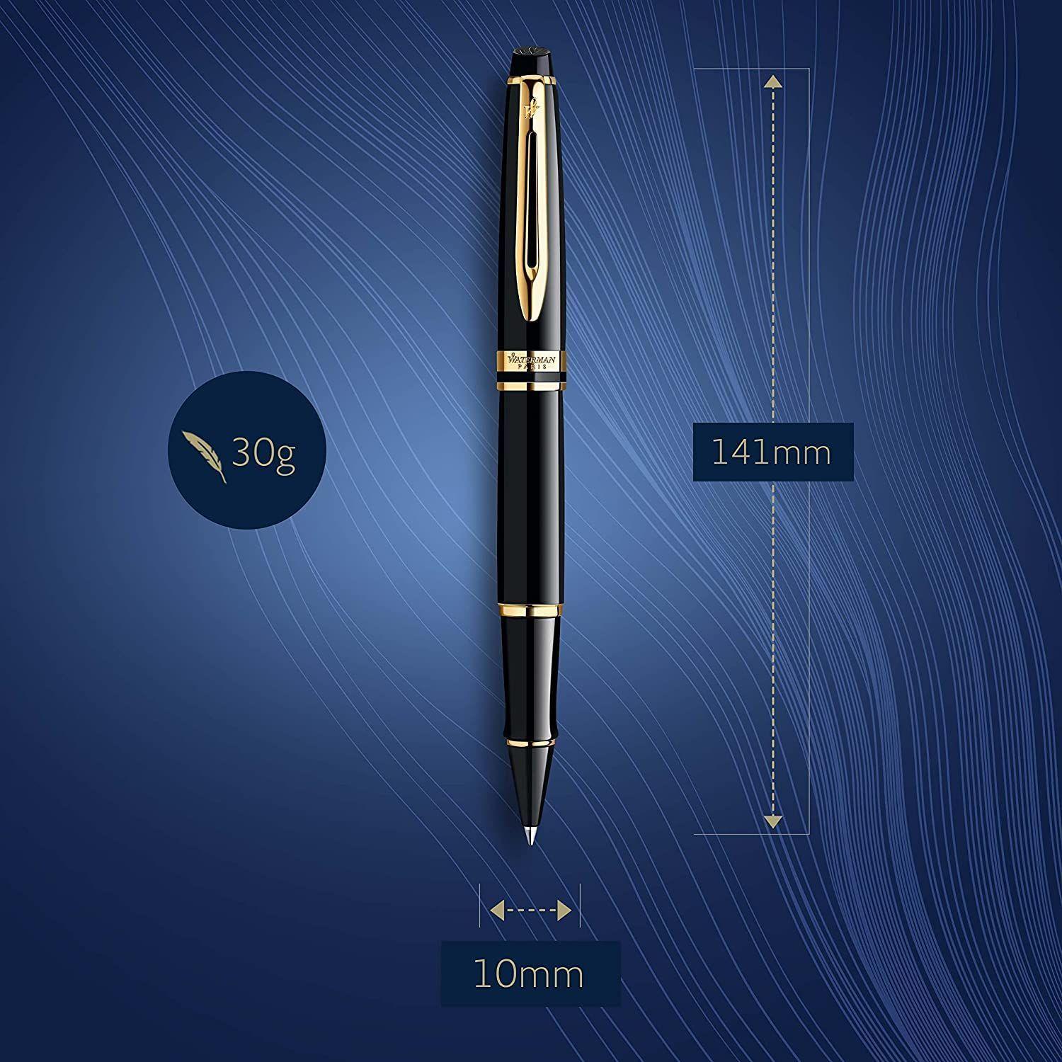 Waterman Expert 3 Negro Roller Ball Gt-2