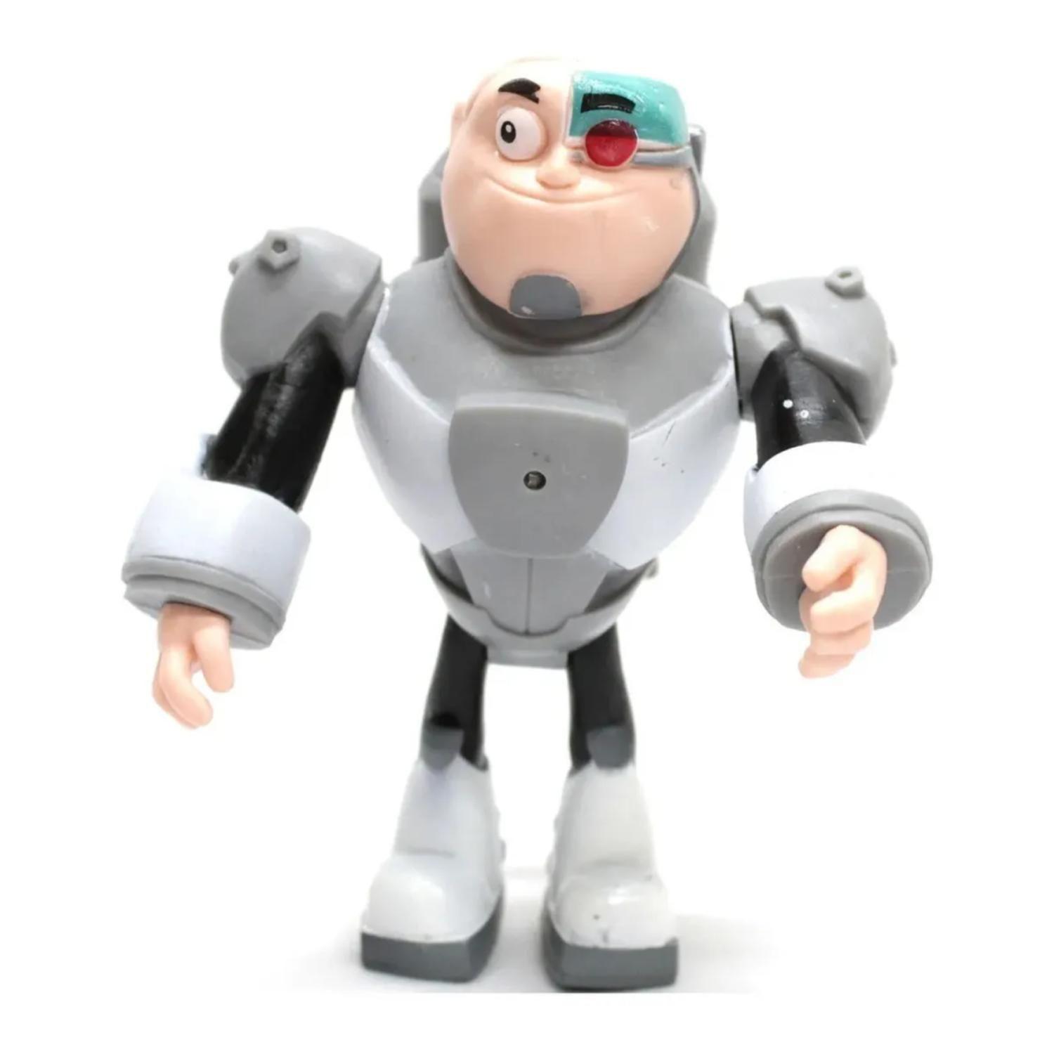 Juguete Figuras Jovenes Titanes 3 Piezas 13Cm Accesorios-4