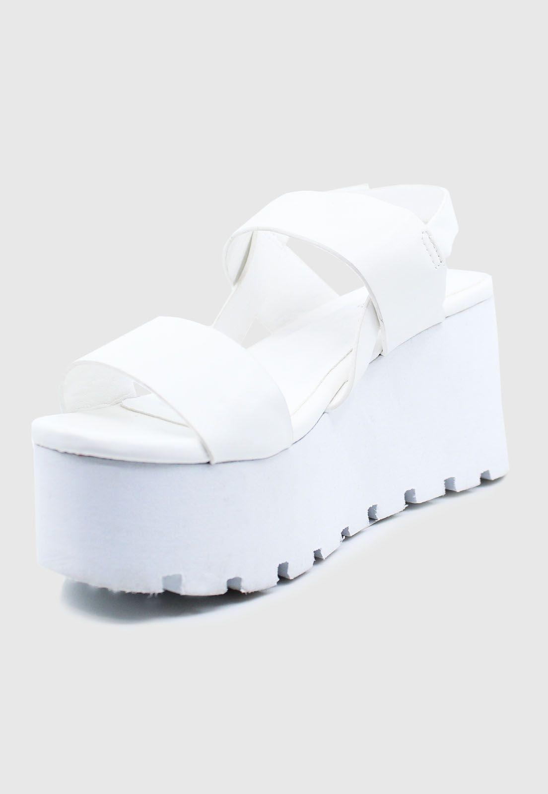 Sandalia Vigalfo blanca Stylo Shoes-2