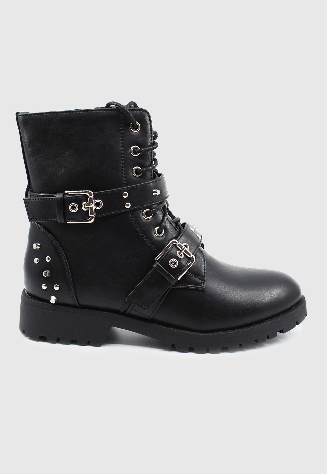 Botín Stylo Shoes Amatista KX201016 Black-4