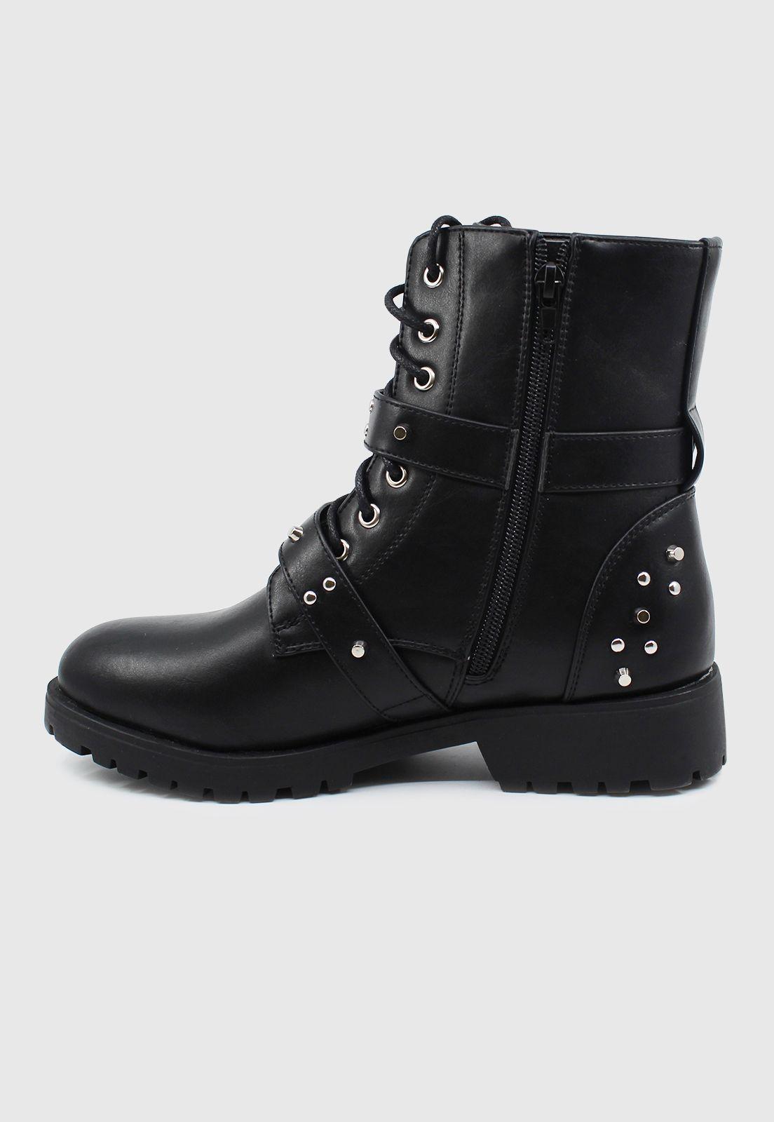 Botín Stylo Shoes Amatista KX201016 Black-3