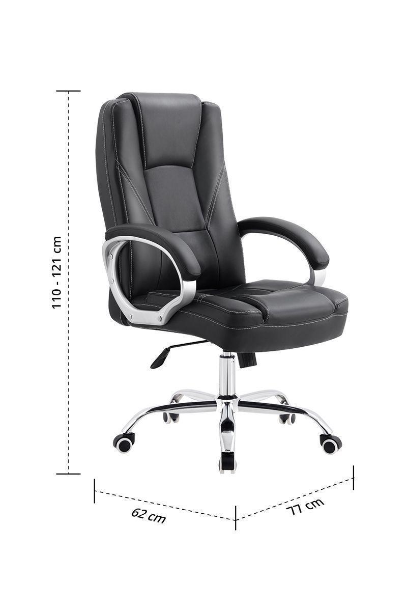 Silla de Oficina Ejecutiva Maesta Negro-2