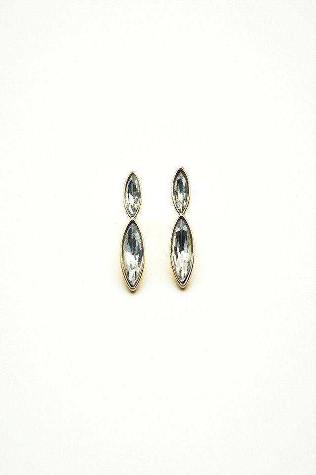 Aros Pétalos Rhinestones i-D-0