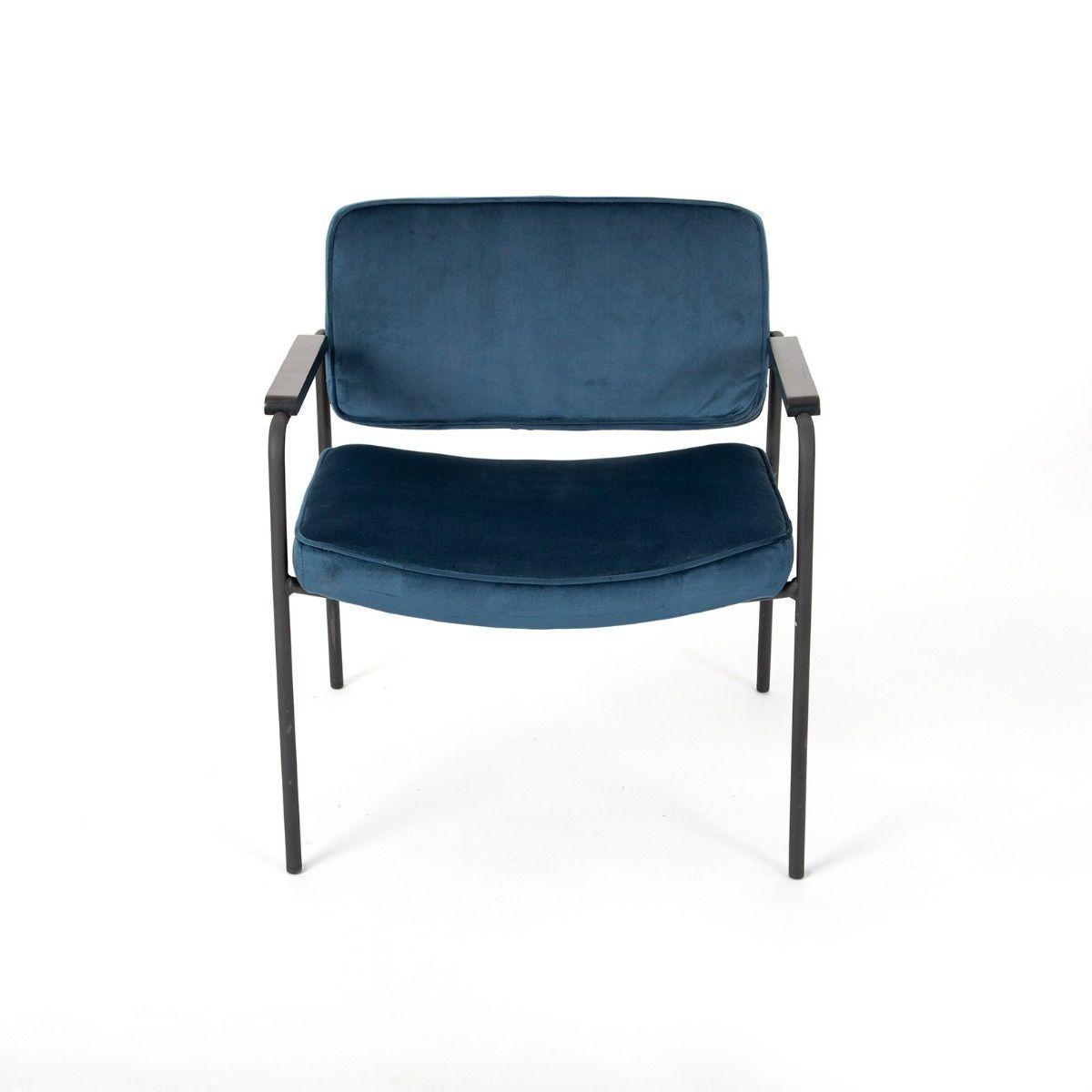 SILLON MALY VELVET AZUL-0