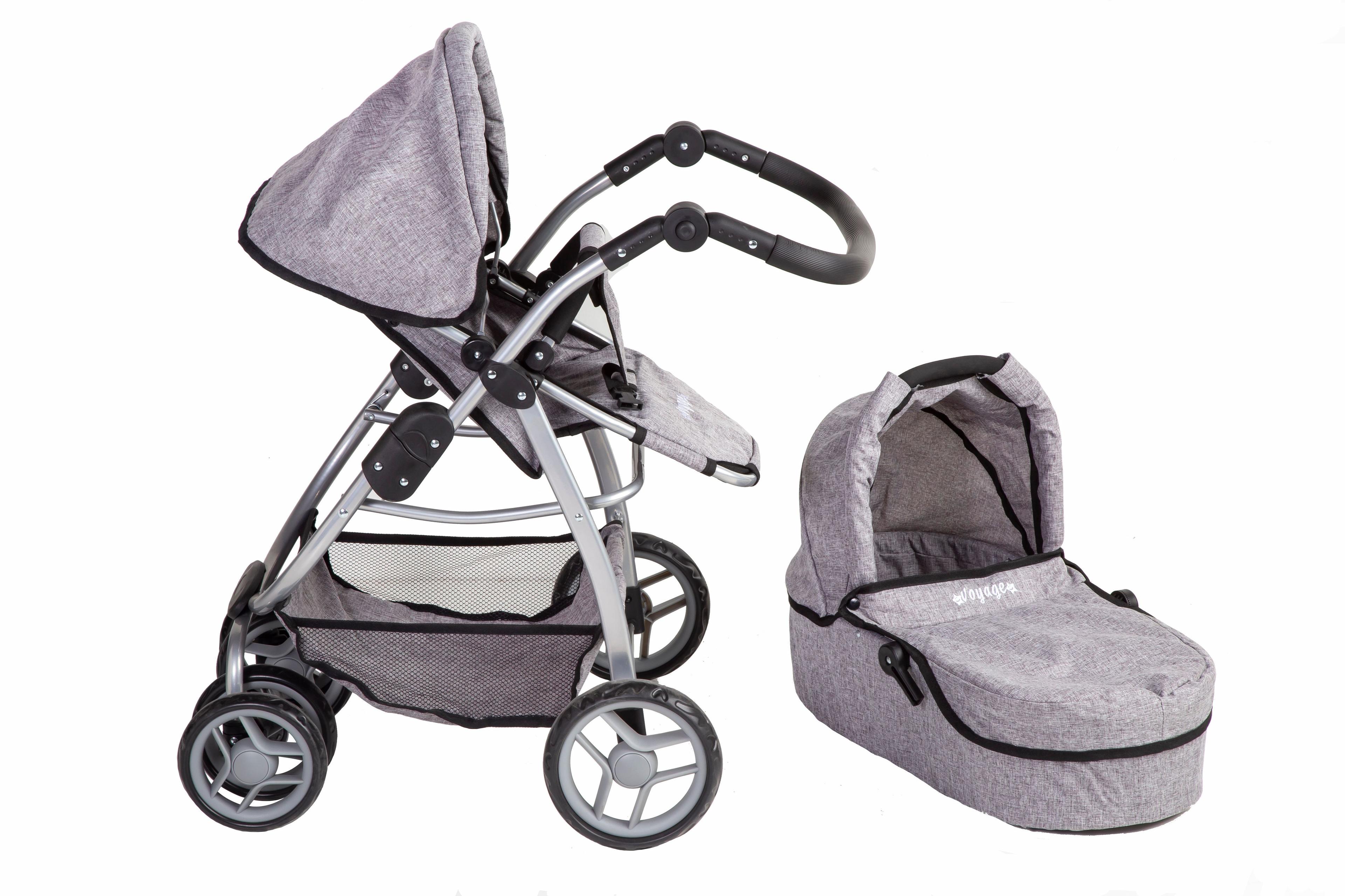 Coche muñeca Zeus Gris-3