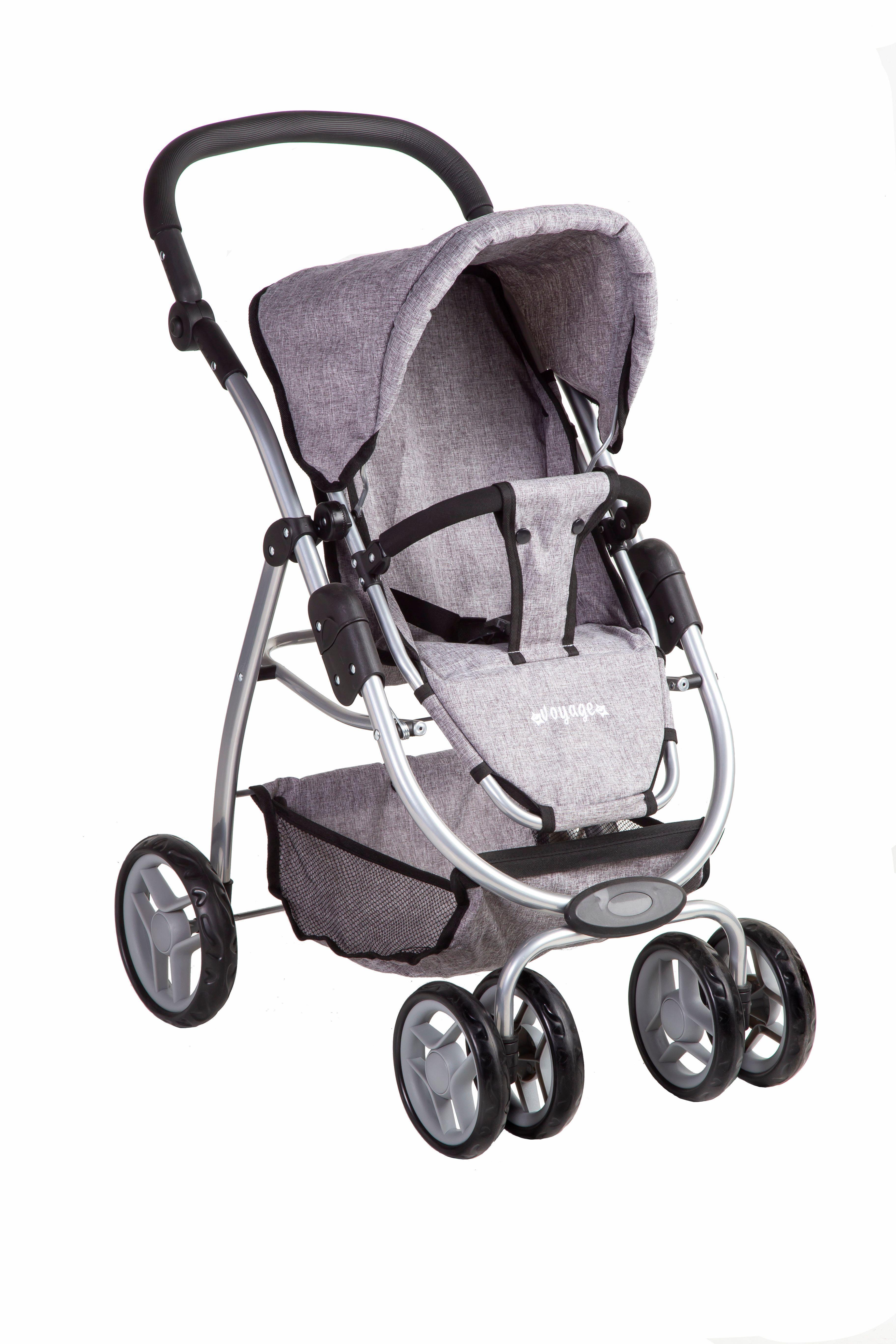 Coche muñeca Zeus Gris-0