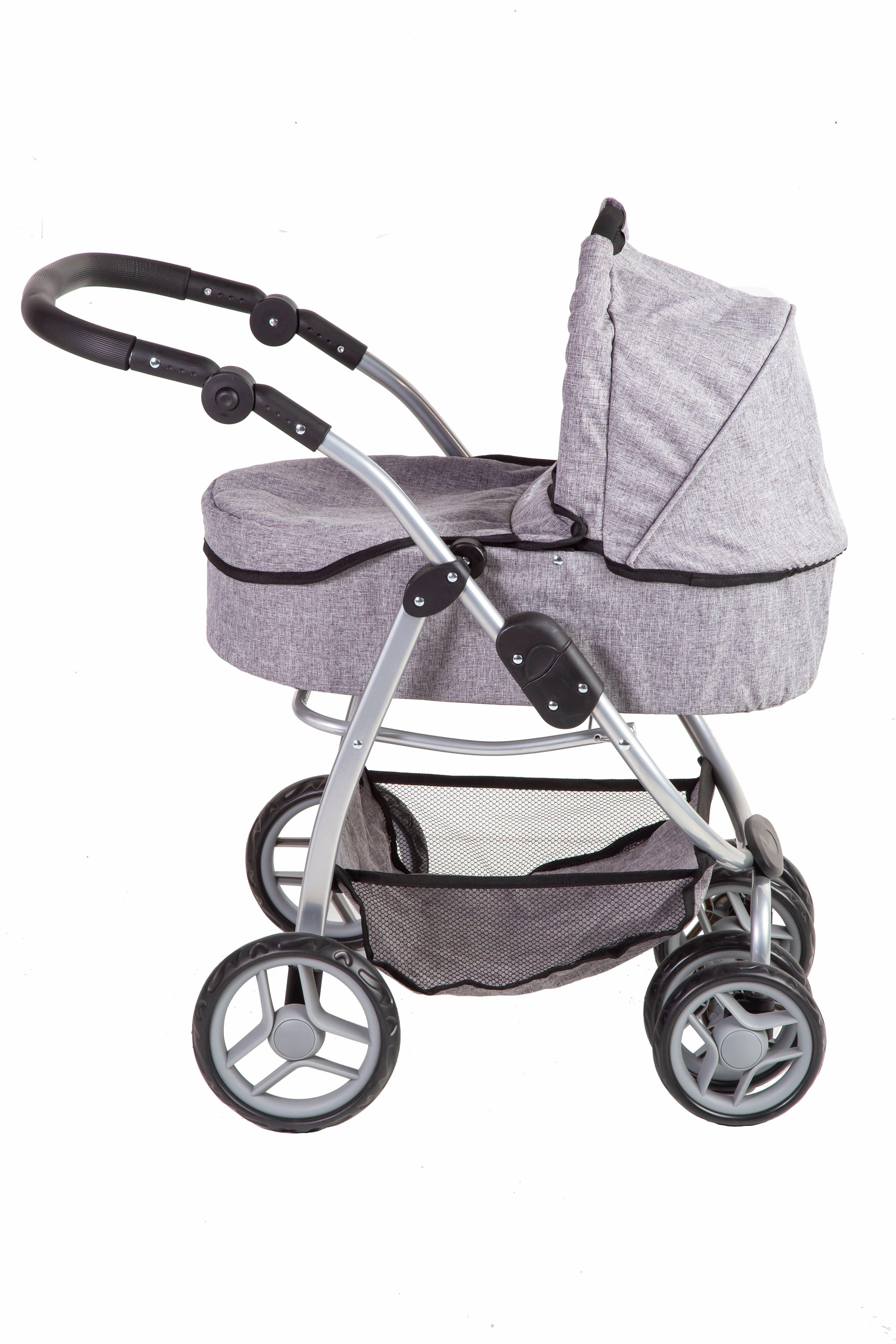 Coche muñeca Zeus Gris-2