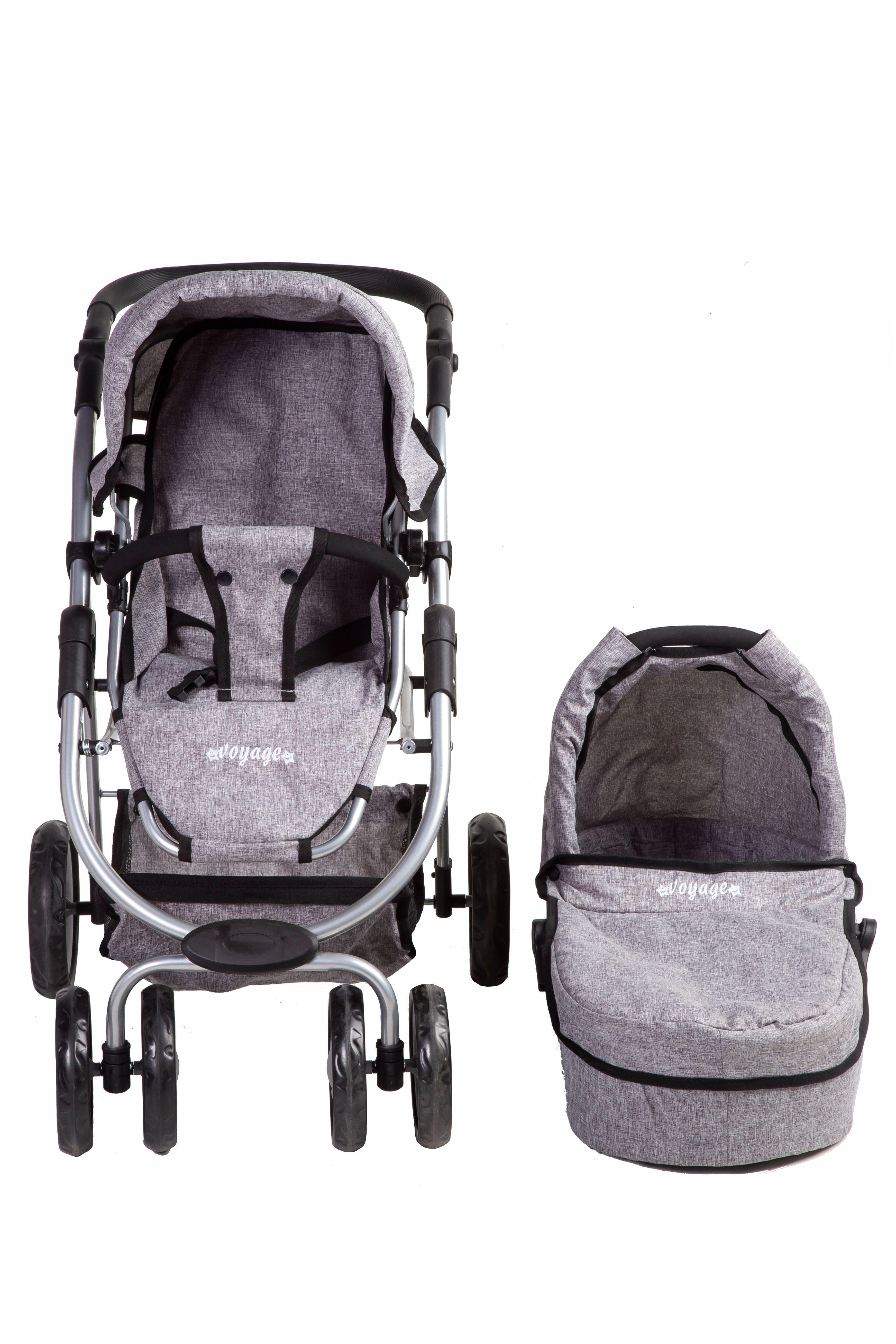 Coche muñeca Zeus Gris-1