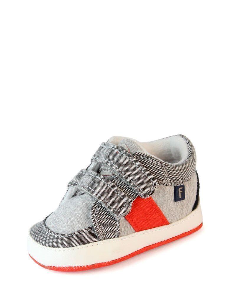 Zapatilla 2 Velcros Bebé Soft Niño Ficcus-1