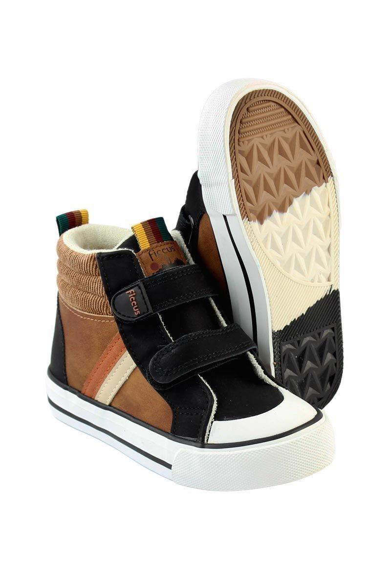 Zapatilla urbana caña 2 velcros a caminar niño 874-3