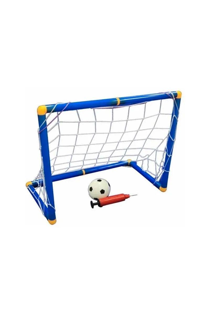 Portería Arco Pelota De Futbol Juguete Infantil Fácil Armado-5