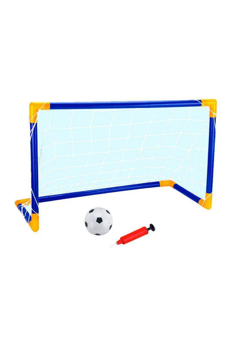 Portería Arco Pelota De Futbol Juguete Infantil Fácil Armado-4