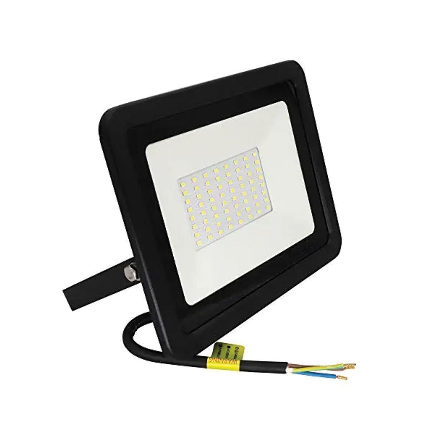 Foco Proyector de Área LED 50W RGB Con Control Remoto-3