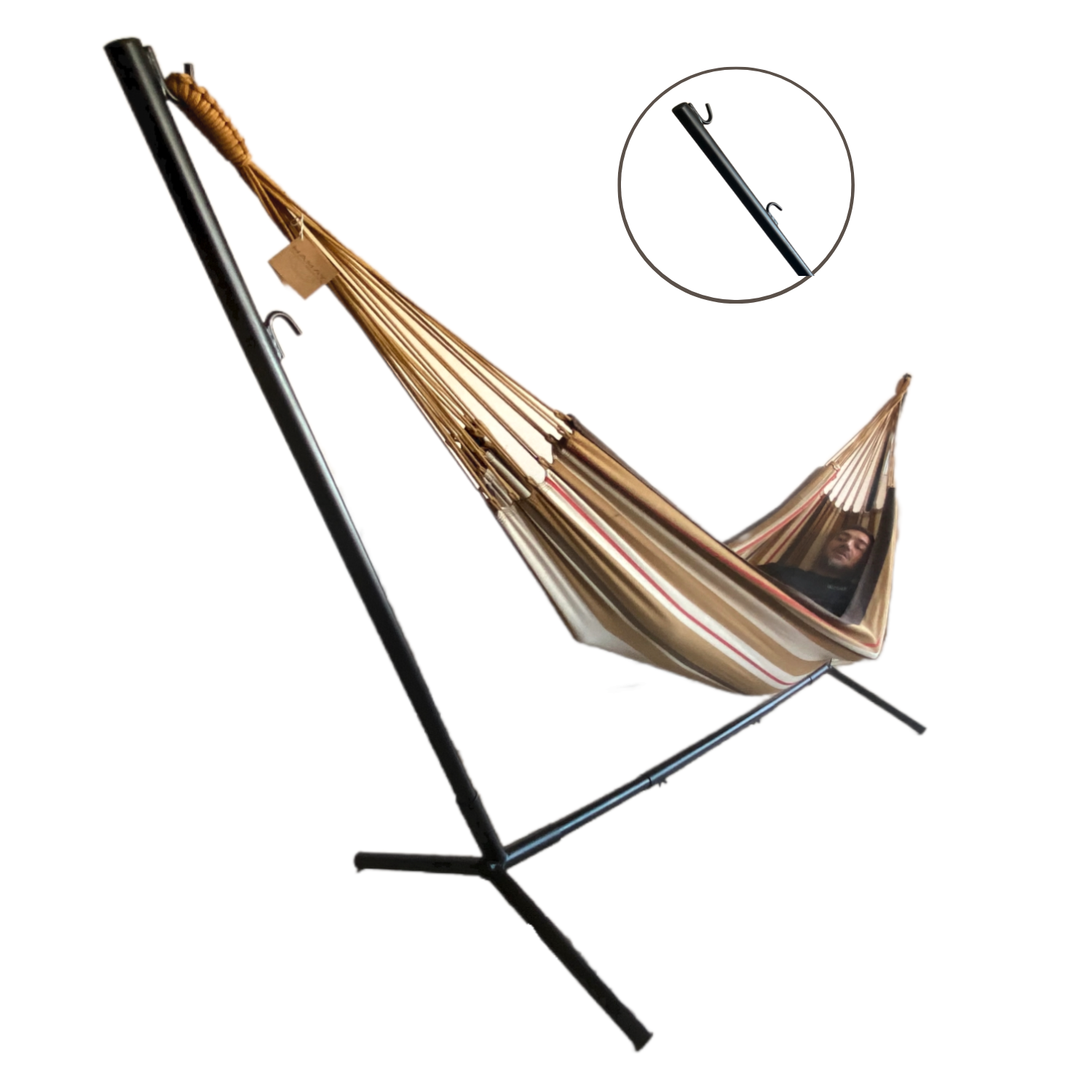 Soporte Transportable Hamacas Ajustable-0