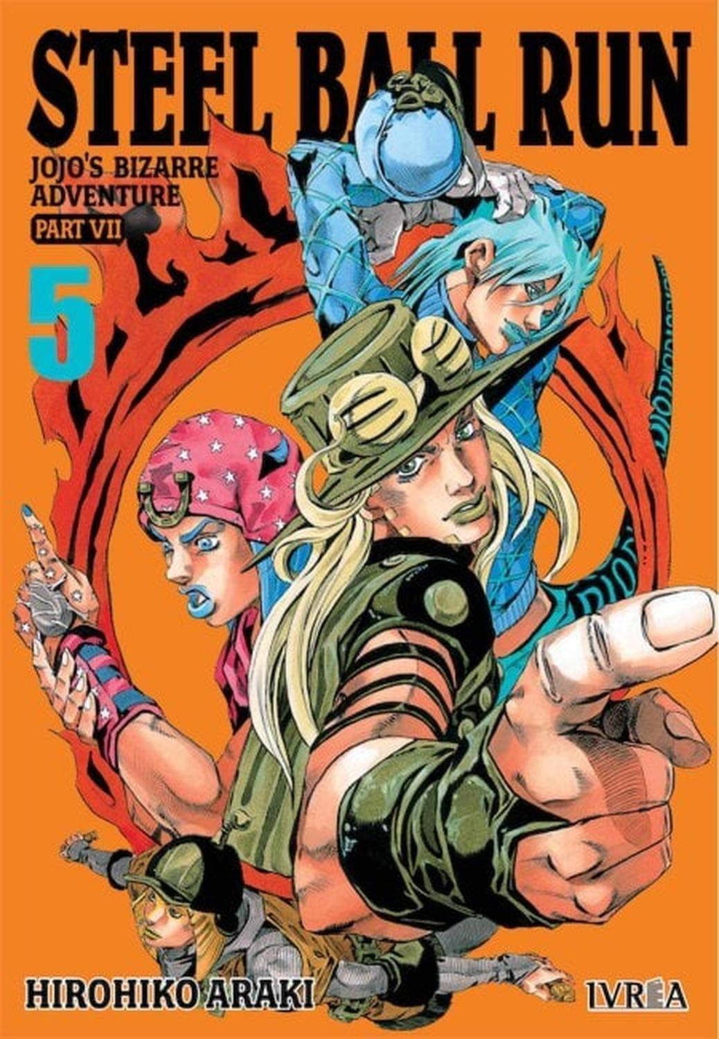 Manga Jojo's Bizarre Adventure - Parte N.º 07 - Steel Ball Run 05 - España-0